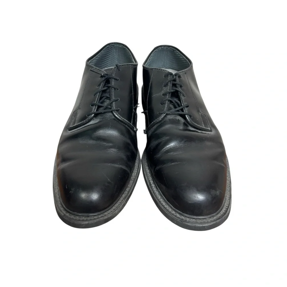 Bates Men's Black Leather Oxford Dress Shoes 10.5 D